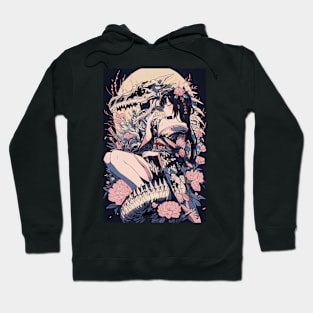 Geisha and Dragon 7803 Hoodie